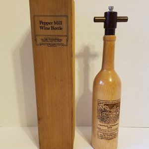 olde thompson pepper mill wine bottle